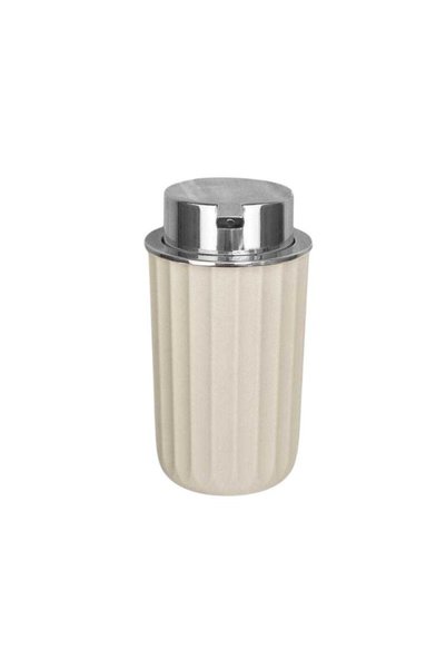 Tradesor Θήκες κρεμοσάπουνου Dispenser πλαστικές - Σετ 5pcs - Beige - 21559
