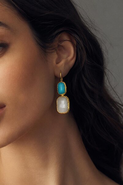 New Obsessions Artisan Blue Lagoon Earrings