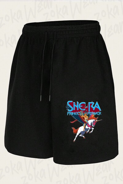 ZOKAWEAR Unisex σορτς με στάμπα She-ra