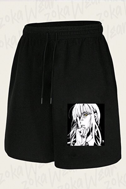 ZOKAWEAR Unisex Chainsaw Man Makima V2 Design Printed Shorts