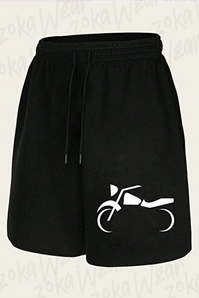 ZOKAWEAR Unisex Biker V3 Design Printed Shorts