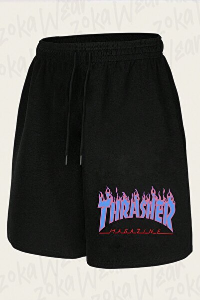 ZOKAWEAR Σορτς με στάμπα Unisex Logo V2 Thrasher Design