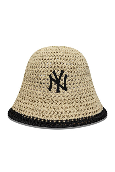 NEW ERA Wmns Knitted Bucket Neyyan Stnblk Light Beige Women's Hat