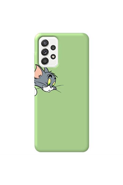 Other Samsung A72 Tom 1 Light Green Colored Silicone TPU Θήκη