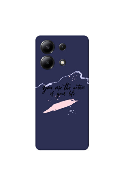 Other Xiaomi Redmi Note 13 4G You are the authors Dark blue Colored Silicone ...