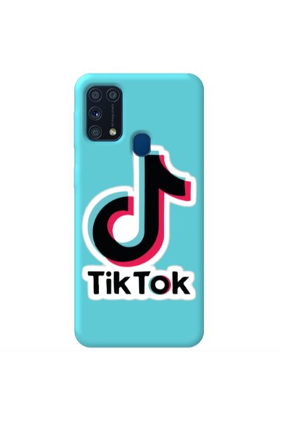 Other Samsung M31 Tik Tok Turquoise Colored Silicone TPU Θήκη