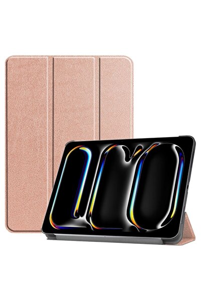 Techsuit FoldPro Έξυπνη Θήκη με Λειτουργία Βάσης - Ροζ Χρυσό (iPad Pro 13'' 2...