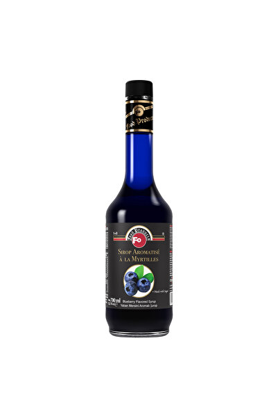 FO Mavi Yaban Mersini Aromalı Şurup - Şekerli 700 ml