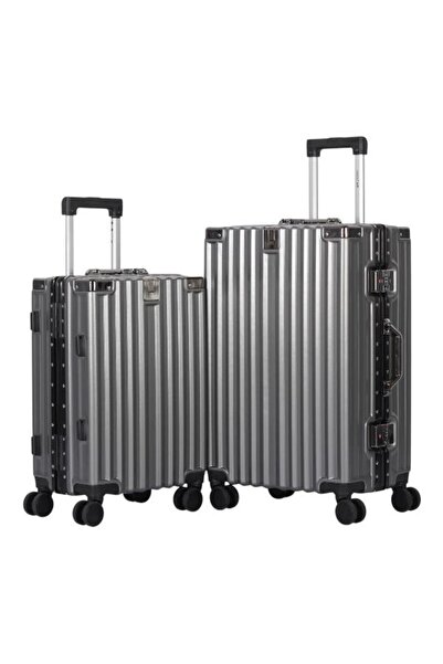 AVIATOR Aviator Brand Luggage Sets Luxury Suitcase 2Pcs Set 24+20Inch Pc Alum...