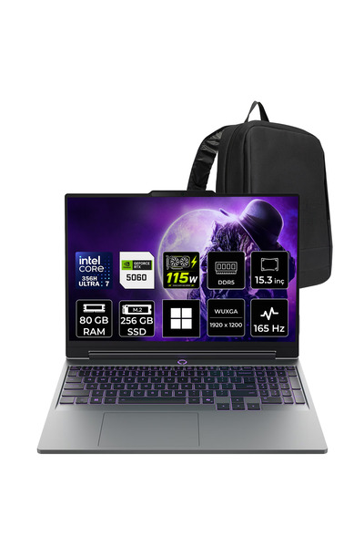 LENOVO LOQ 15IPH11 Core Ultra 7 356H RTX 5060 8GB 115W 80GB RAM 256GB SSD 15....