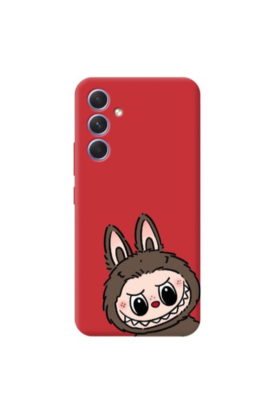 Other Samsung A26 Labubu7 Red Colored Silicone TPU Θήκη
