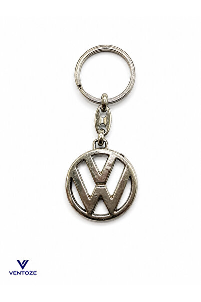 Ventoze Metal Keychain Silver Color Gift