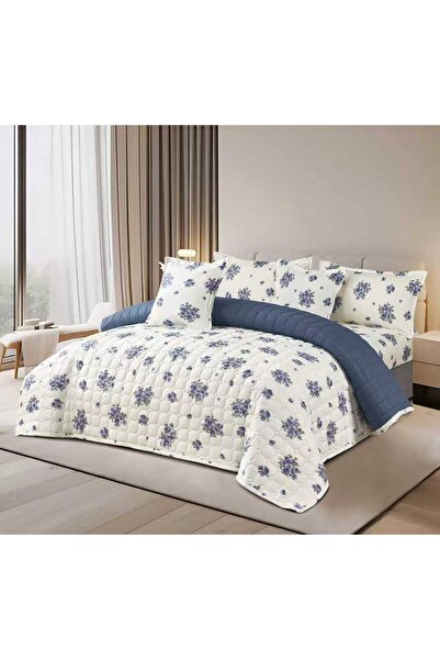 BIET ALMAFROSHAT Nefren Quilt Set, Compressed, Double-Sided, 6-Piece