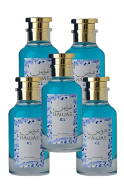 Hawas 5 Pieces Ice Perfume 100ML
