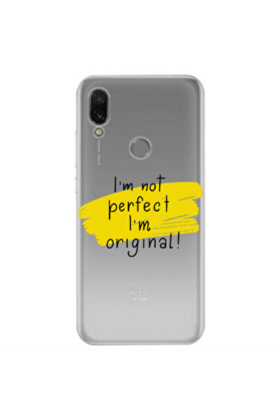 Other Xiaomi Redmi Note 7 I m not perfect Transparent Silicone TPU Θήκη