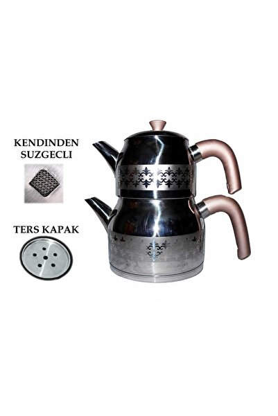 Papatyam SUDE SATENLİ MAXİ ÇAYDANLIK