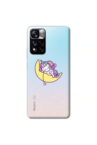 Other Xiaomi Redmi Note 11 Pro 5G Sleeping horse Transparent Silicone TPU Θήκη