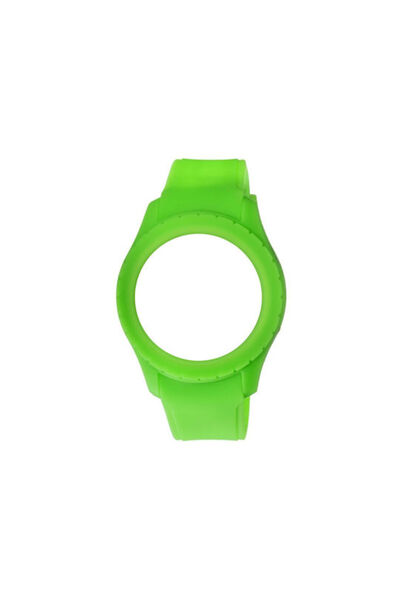 Other WATX & CO Λουράκι από καουτσούκ Πράσινο 49mm