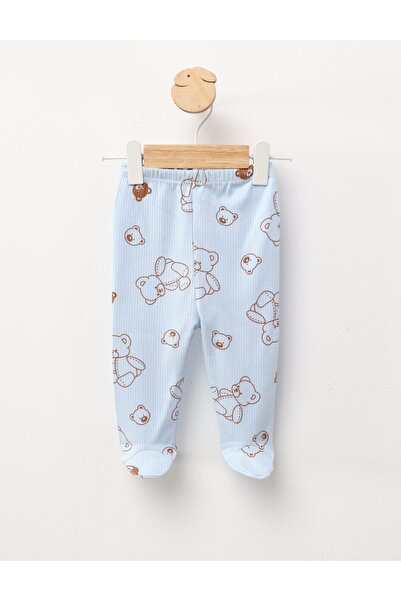 MiniKids Pantaloni cu botosei Ace Trase Ursulet, blue