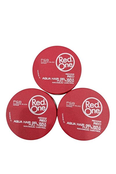 Red One Red One Wax Red One Red Hair Color - Strong Hold and Shine 50ml X3
