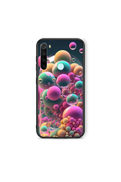 Other Xiaomi Redmi Note 8 Bubbles Black Glossy Θήκη