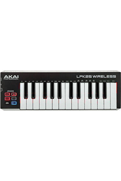 AKAI Μίνι πληκτρολόγιο LPK25 Ασύρματο με 25 πλήκτρα Μαύρο