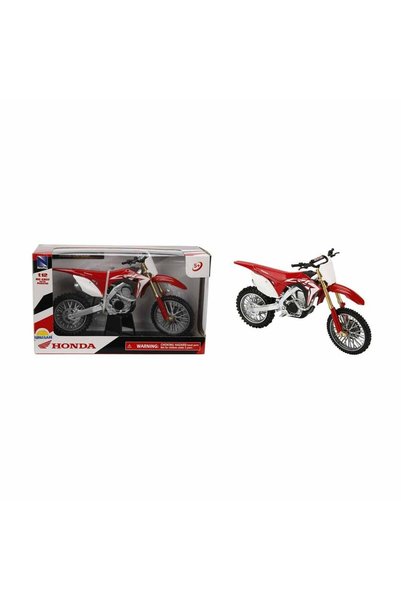 Ethab Ticaret 57443 SUN-Honda CFR450R أحمر، مقياس 1:12 - قطعة واحدة.