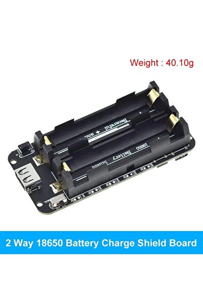 Generic 2 Way 18650 Battery Charge Shield Board