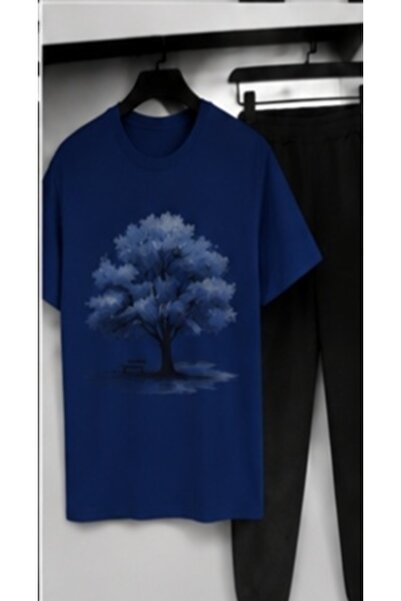 ship master Summer Collection New Arrival T-Shirt & Shorts Set Printed Patter...