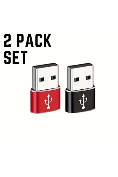 Choice balck1red1 2pcs USB C 3.1 to USB 3.0 Adapter | Type-C Female to Type A...