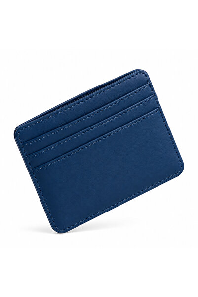 Moses Men's Slim Card Holder Wallet, PU Leather, Minimalist Front Pocket Wall...