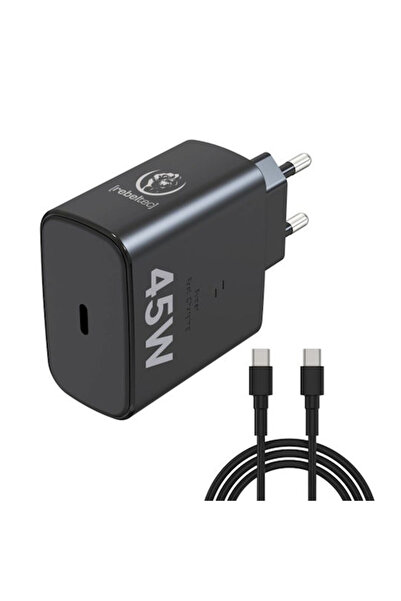 Rebeltec Încărcător de telefon mobil cu port USB-C și cablu USB-C - USB-C, 45...