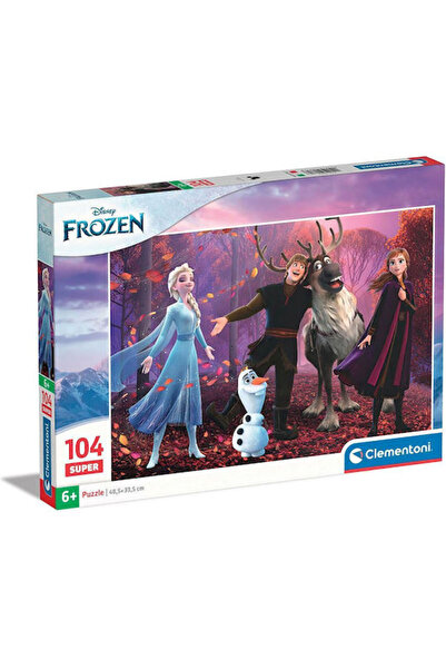 CLEMENTONI Puzzle pentru copii Disney Frozen 104 piese