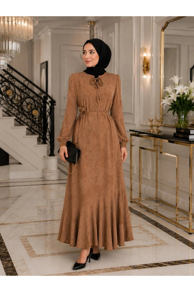 Butik Taba Jakar Kumaş Elbise Modelimiz