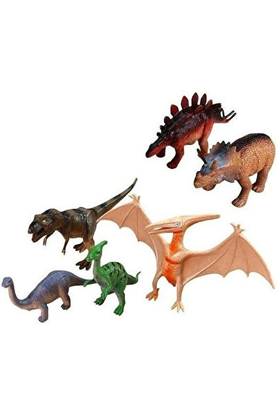 MADEJ Dinozauri 6 bucăți Pungă plasticică 23x19x4cm Licențiat 003179