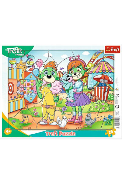 Trefl Puzzle în ramă 25 Ziua Familiei
