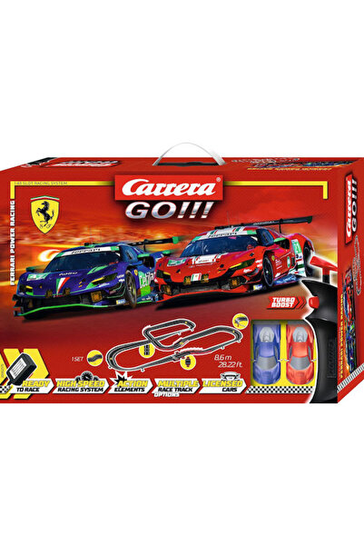 Carrera Pistă de curse Ferrari Power 1:43 Pentru copii de la 3 ani