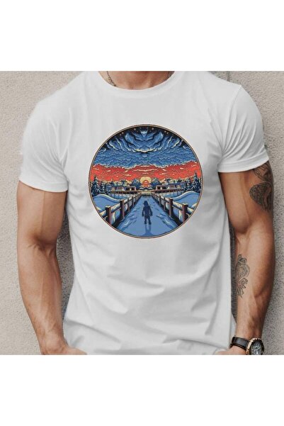23 nisan Graphic Print T Shirt, Tees Men, Casual Short Sleeve T-shirt For Summer