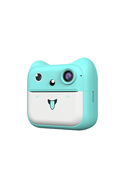 Choice1 Blue Kids Camera Instant Print 1080P HD Toddler Digital Video Camera ...