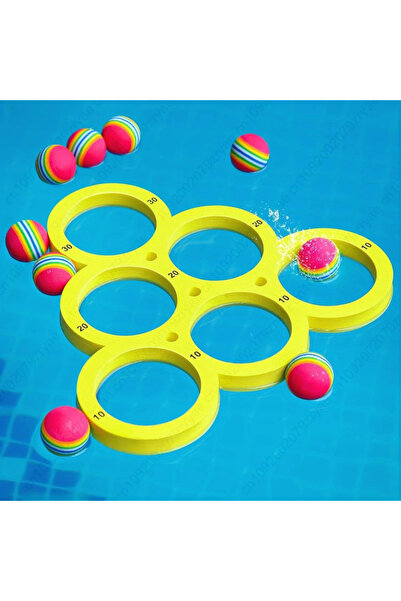 Choice Triangle suit 1+10pcs Swimming Pool Toss Game Set, Family Water Sports...