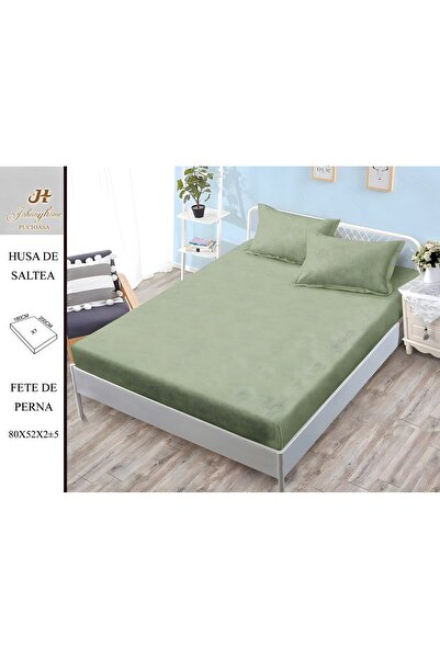 OEM Satin Cotton Bed Cover 2 Persons 3 Pieces with Elastic 180x200 cm, Model ...