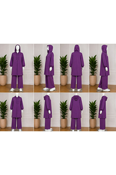 ENGIN Women's Hooded Long Sleeve Tunic