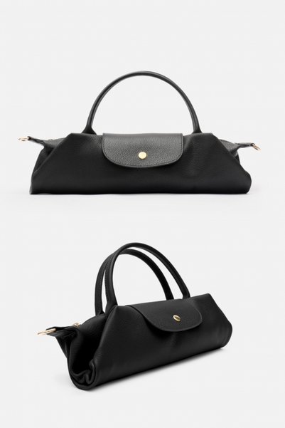 MAFİ Modi Soft Genuine Leather Foldable Women's Bag