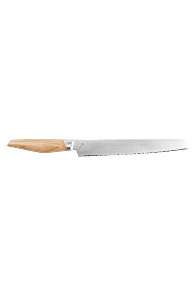 Kasumi Cutit de paine, Kasumi, Otel inoxidabil/Lemn, 21 cm, Argintiu/Natur