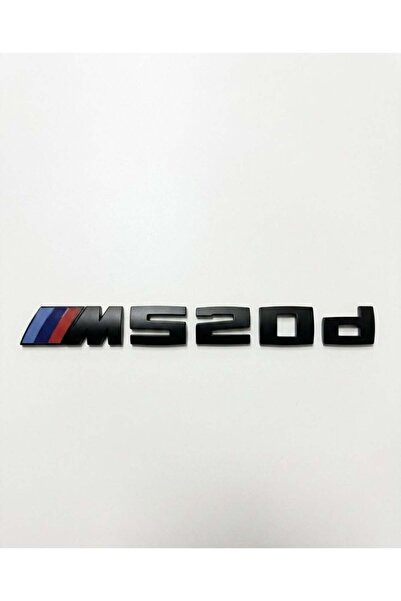 idealaksesuar Bmw M520D Trunk Lettering Black Color - Bmw M520D Trunk Letteri...