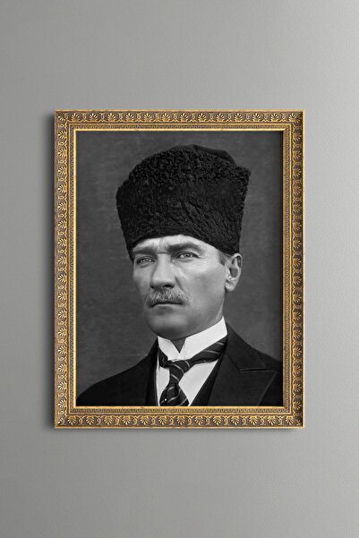 epiqart Ataturk - Vintage Patterned Painting - Fine Model