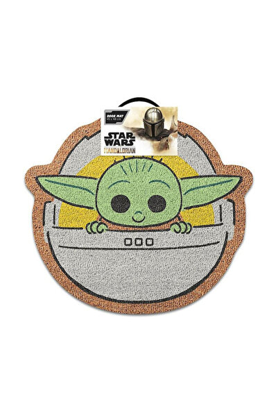 GRUPO ERIK Πατάκι εισόδου από ίνες καρύδας Star Wars The Mandalorian The Chil...