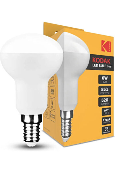 Kodak Λάμπα LED 6W 86mm για ντουί E14 και σχήμα R50 Ψυχρό Λευκό Κωδικός: 31.0...