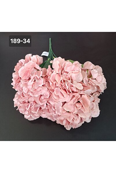 LUCIDIUSDECOR Buchet cu hortensii artificiale roz somon - 52cm