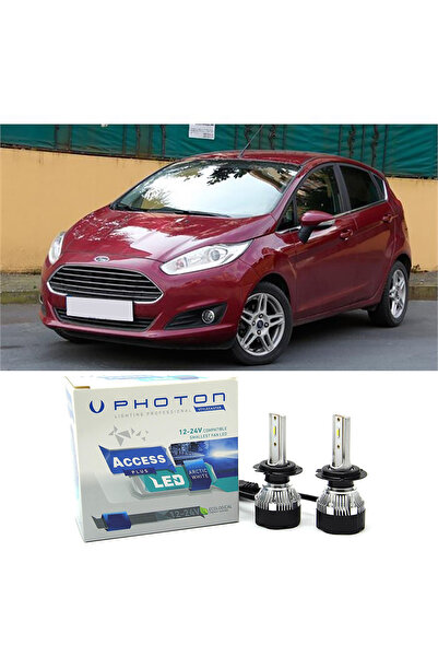Photon Ford Fiesta Mk6 Led Xenon Sis Farı Ampulü H11 Access Yeni Seri Beyaz 2...